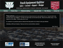 Tablet Screenshot of lztruckequipment.com